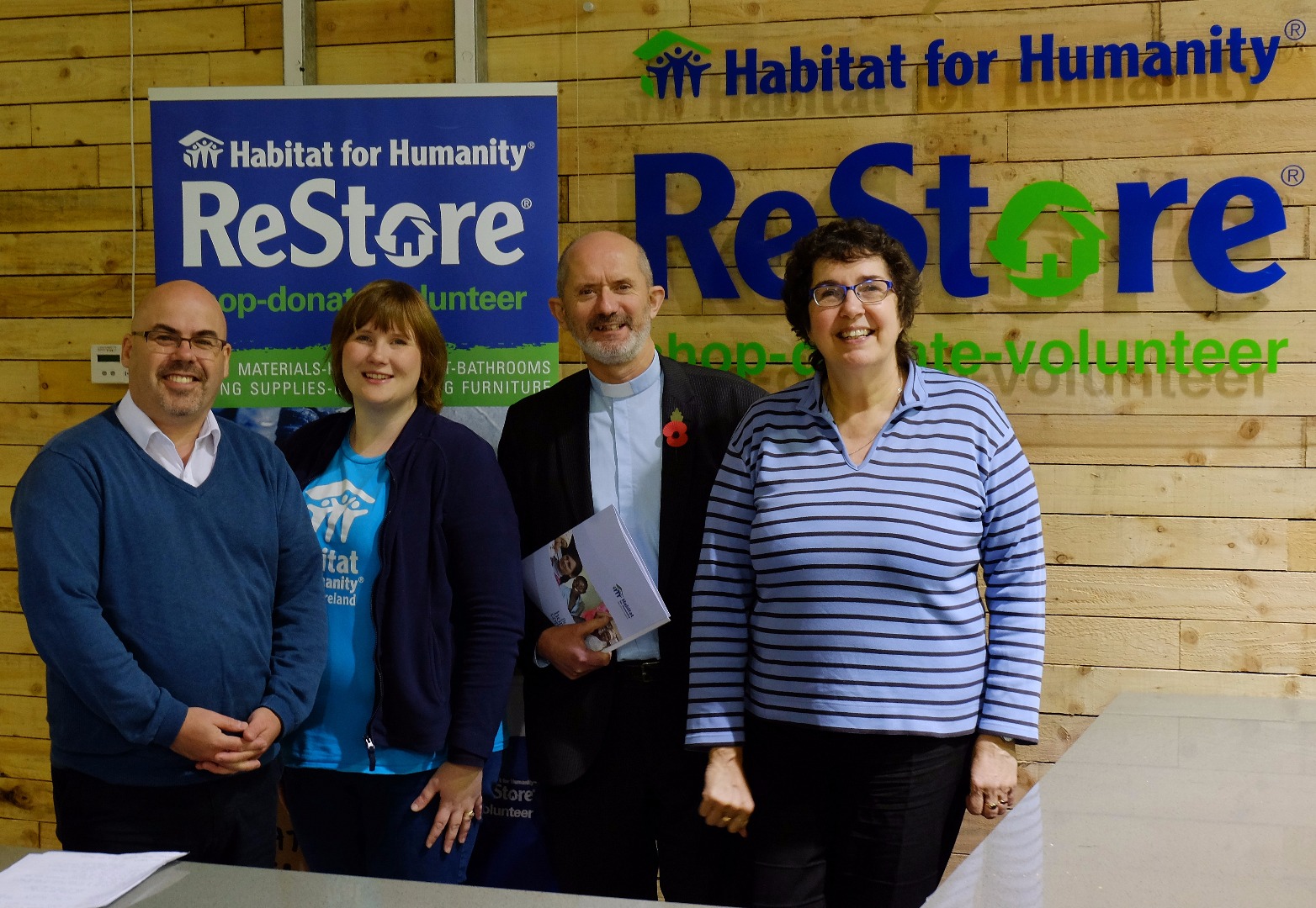 Local church leaders visit Habitat ReStore